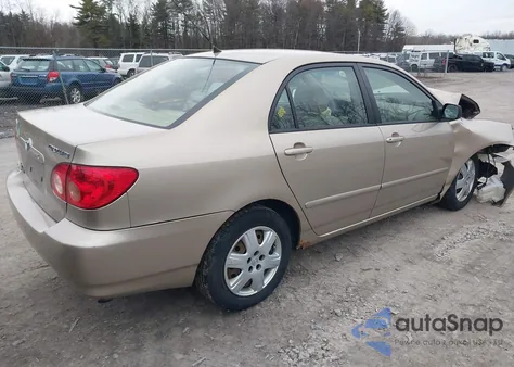 2006 Toyota Corolla Le из США, поврежденный, VIN 1NXBR32E06Z632597